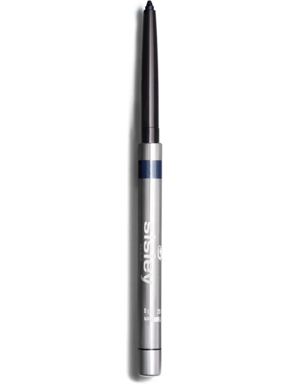Waterproof Retractable Eyeliner Pencil - Long-Lasting Mystic Blue, Sharpener